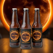 Total Solar Eclipse August 12, 2026 Bier Etiket