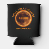 Total Solar Eclipse August 12 2026 Blikjeskoeler (Voorkant)