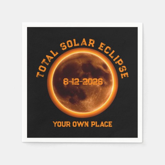 Total Solar Eclipse August 12 2026 Servet (Voorkant)