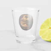 Total Solar Eclipse August 12 2026 Shot Glas (Achterkant)