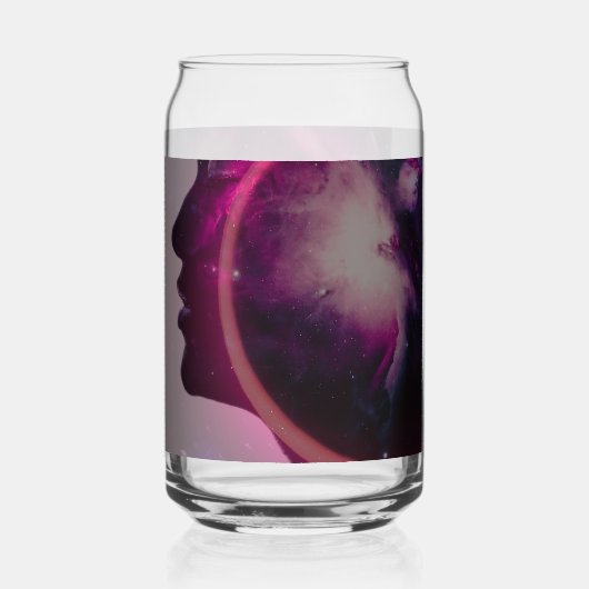 Total solar eclipse August 2026 text personalized Blikvorm Glas (Voorkant)