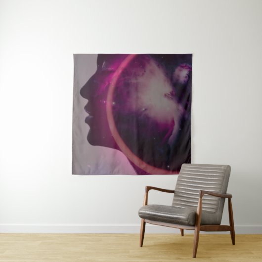 Total solar eclipse August 2026 text personalized Wandkleed (In situ)