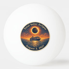 Total Solar Eclipse August 2 2027 cruise ship  Pingpongbal