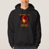Total Solar Eclipse I Was There Bardwell Kentucky Hoodie (Voorkant)
