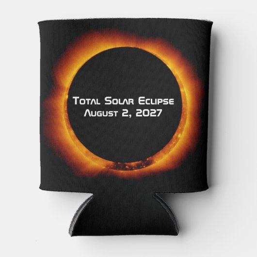 Total Solar Eclipse of the Century 2027 Blikjeskoeler (Voorkant)