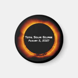 Total Solar Eclipse of the Century 2027 Magneet