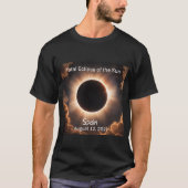 Total Solar Eclipse Spain 2026 Mens T-shirt (Voorkant)