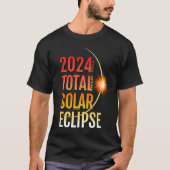 Total Solar Eclipse Totality April 8  2024 11 T-shirt (Voorkant)