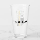 Total Solar Eclipse USA 8 april 2024 Amerikaanse v Glas (Achterkant)