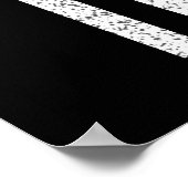 Total Solar Eclipse USA 8 april 2024 Amerikaanse v Poster (Hoek)