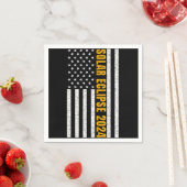 Total Solar Eclipse USA 8 april 2024 Amerikaanse v Servet (Insitu)