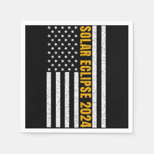 Total Solar Eclipse USA 8 april 2024 Amerikaanse v Servet