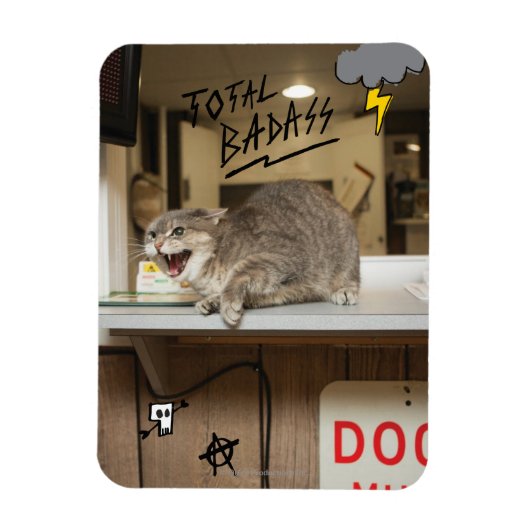 Totale badkat magneet (Verticaal)