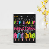 Totale basisschool eindexamen naar middelbare scho kaart (Gele Bloem)