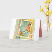 Totale Betty Vintage Card Kaart (Gele Bloem)