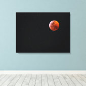 Totale bloeduitstortingen | Big Island Hawaii Canvas Afdruk (Insitu (Houten vloer))