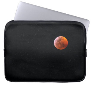 Totale Blood Moon Verduistering Big Island Hawai Laptop Sleeve