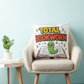 Totale Boekenwurm Kussen (Stoel)