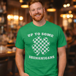 Totale Broodroof St. Patrick's Day Shamrock T-shirt