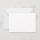 Totale clipse notitiekaartje (Achterkant)