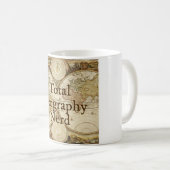 Totale geografische mok Nerd (Voorkant rechts)