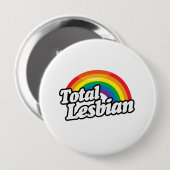 TOTALE LESBIEN RONDE BUTTON 4,0 CM (Voorkant /achterkant)