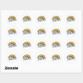 TOTALE LESBIENNEN RONDE STICKER (Vel)