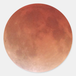Totale Maansverduistering (20) 1:52am April 15, 20 Ronde Sticker