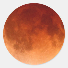 Totale maansverduistering Blood Moon Sticker