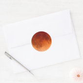 Totale maansverduistering Blood Moon Sticker (Envelop)