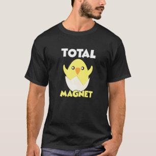 Totale magneet kippen grappen Pasen ei Gelukkig Pa T-shirt