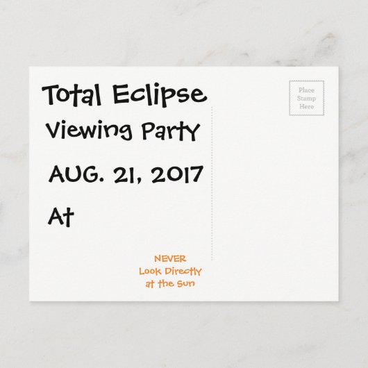 Totale partij voor het weergeven van clipse uitnodiging briefkaart (Achterkant)