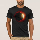 Totale Solar Eclipse Astronomer Fire Ring T-shirt (Voorkant)