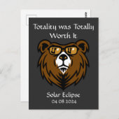 Totale Solar Eclipse Beer Eclipse Viewer Briefkaart (Voorkant / Achterkant)