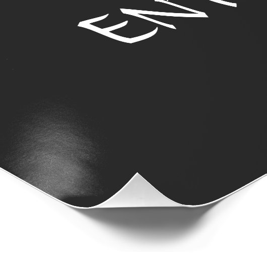 Totale Solar Eclipse Custom Perfect Poster (Hoek)