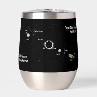 Totale Verduistering 2024 Zonnestelsel Familie Por