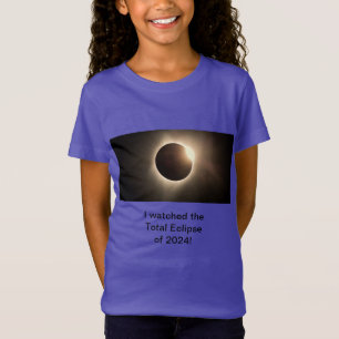 Totale Verduistering van 2024! T-shirt voor meisje