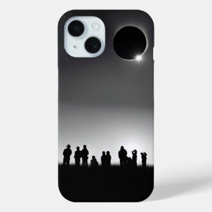 Totale verduistering van de zon iPhone 15 case