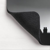 Totale verduistering van de zon muismat (Hoek)