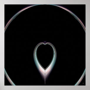 Totale verduistering van het hart-Poster Poster