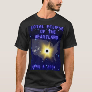 Totale verduistering van het hart - Totale zonnecl T-shirt