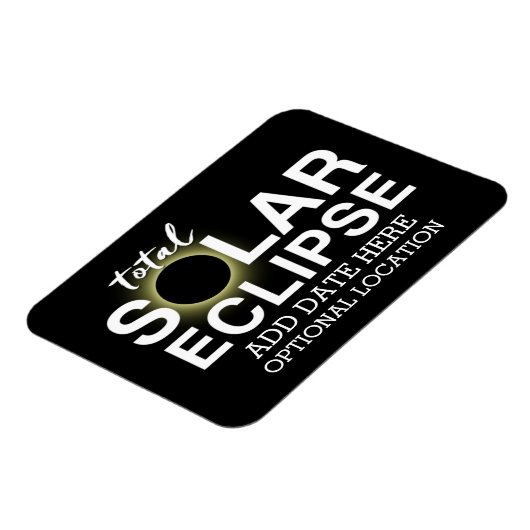 Totale zonnecrisis 2017 - Aangepaste datum en loca Magneet (Linkerzijde)