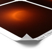 Totale zonnecrisis 21 augustus 2017 Sun-foto Poster (Hoek)