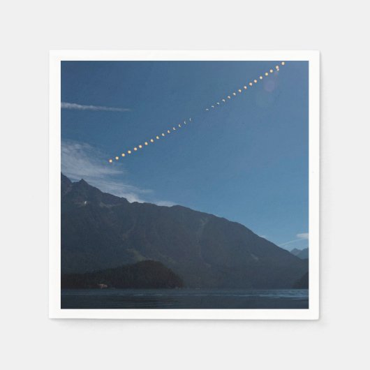 Totale zonnescherm voor bergtijd servetten (Voorkant)