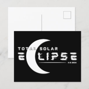 TOTALE ZONNEVERDUISTERING 2024 BRIEFKAART