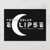 TOTALE ZONNEVERDUISTERING 2024 BRIEFKAART (Voorkant)