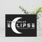 TOTALE ZONNEVERDUISTERING 2024  KAART (Staand voorkant)