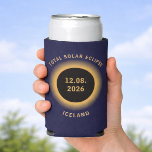 Totale Zonsverduistering 12 augustus 2026 IJsland Seltzer Blikjeskoeler