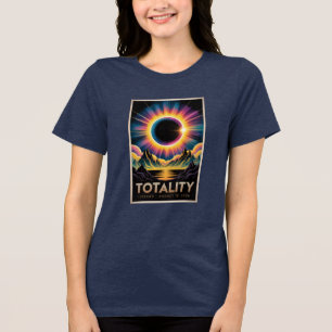 Totale zonsverduistering 12 augustus 2026 Spanje I Tri-Blend Shirt