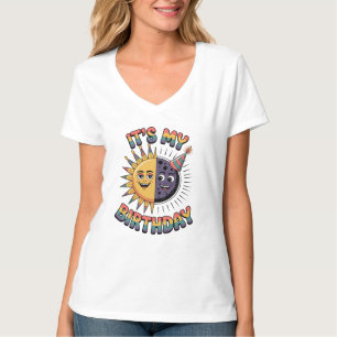 Totale Zonsverduistering 12 Augustus 2026 Verjaard T-shirt